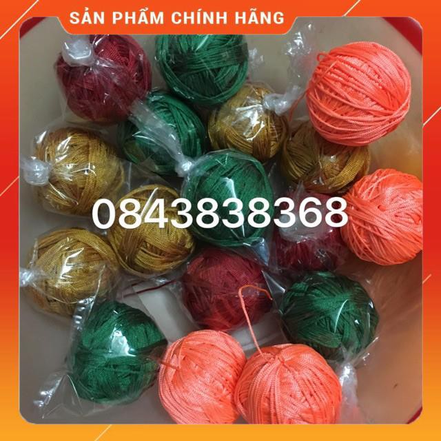 Cuộn dây Đan vòng màu vàng đất