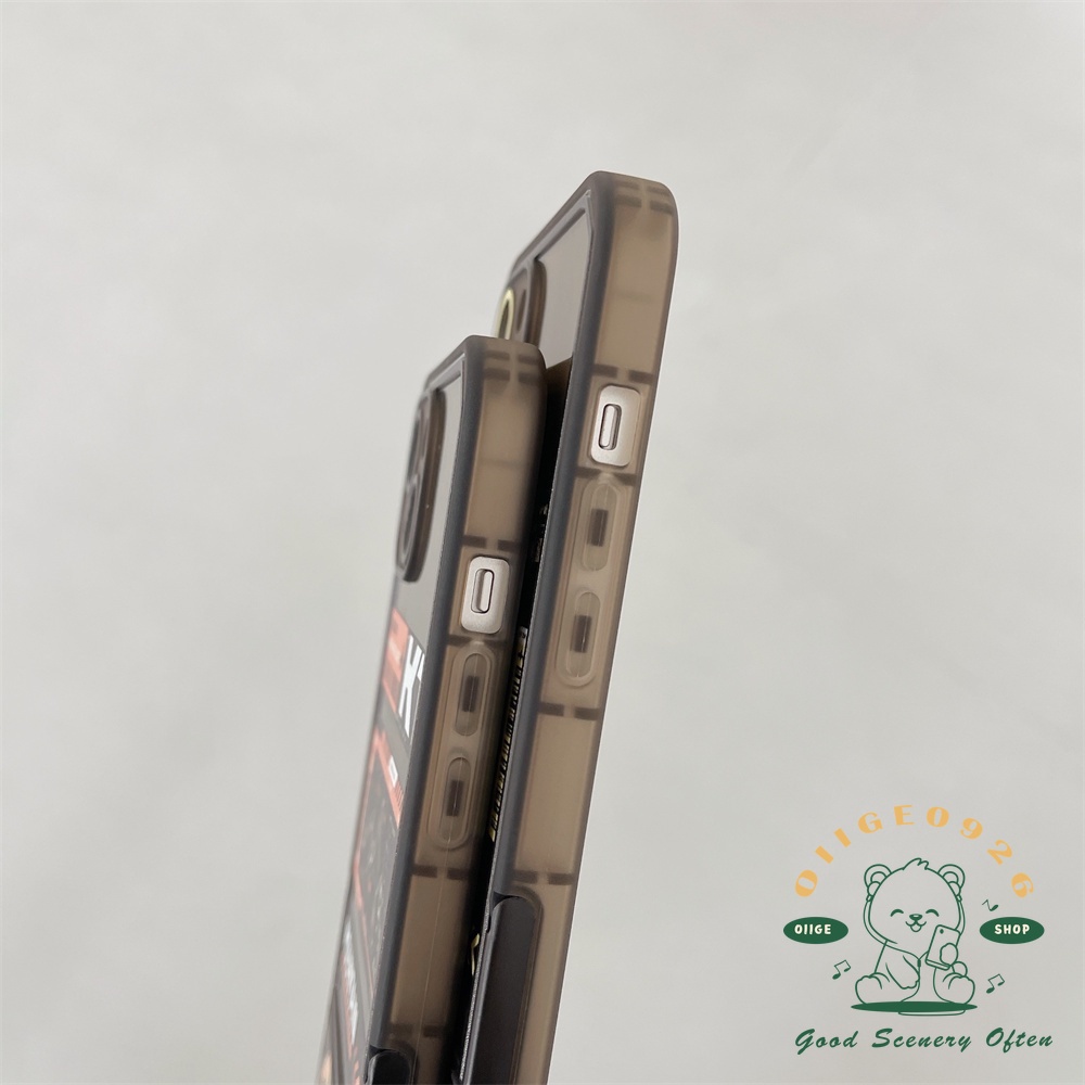 Ốp Điện Thoại TPU In Hình Vé Kèm Giá Đỡ Tàng Hình Cho Iphone 13 12 11 Pro Max Xs Max Xr X 8 7Plus
