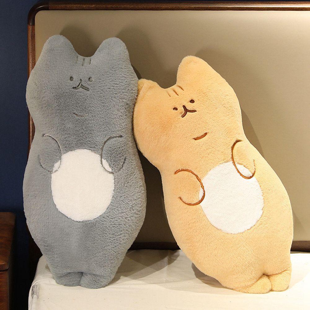 Mèo Nhồi Bông Mềm Mại Đang Ngủ Dễ Thương