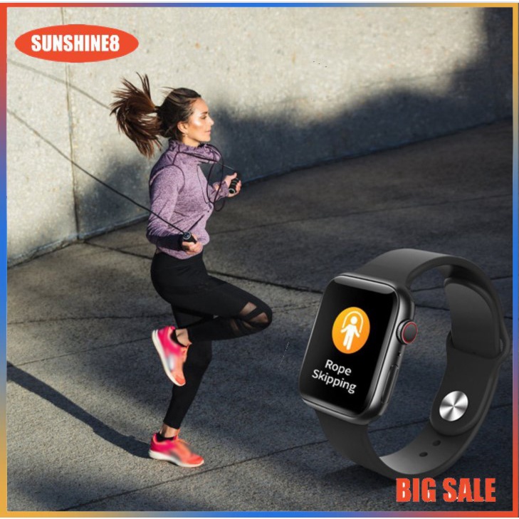 【SUN】Đồng hồ thông minh i7 Chống Nước Kết Nối Bluetooth Hỗ Trợ Theo Dõi Sức Khỏe Kèm
