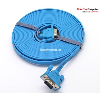 Cáp VGA 3m mỏng dẹt DTECH DT-69F30