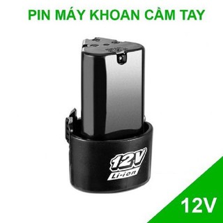 Pin máy khoan cầm tay 12 v li-ion 1500mah, pin máy khoan, pin 12v