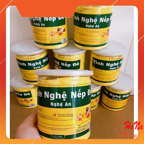 Tinh nghệ nếp đỏ 100% củ nghệ tươi 250g - 500g