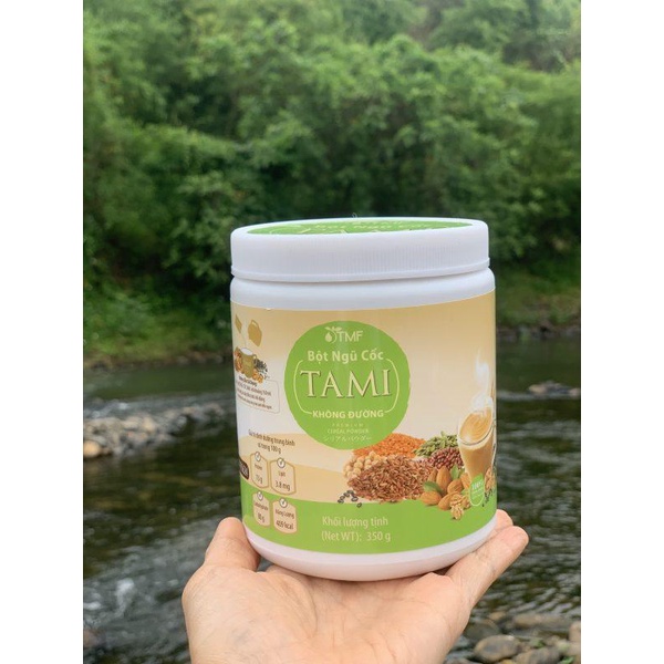 Bột ngũ cốc Tami không đường (hũ)