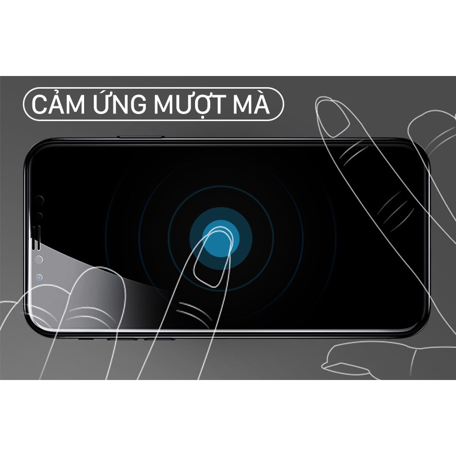 Cường Lực 11D Dành Cho Iphone Siêu Mỏng Cảm Ứng Nhạy Phủ Nano Dùng Siêu Mượt