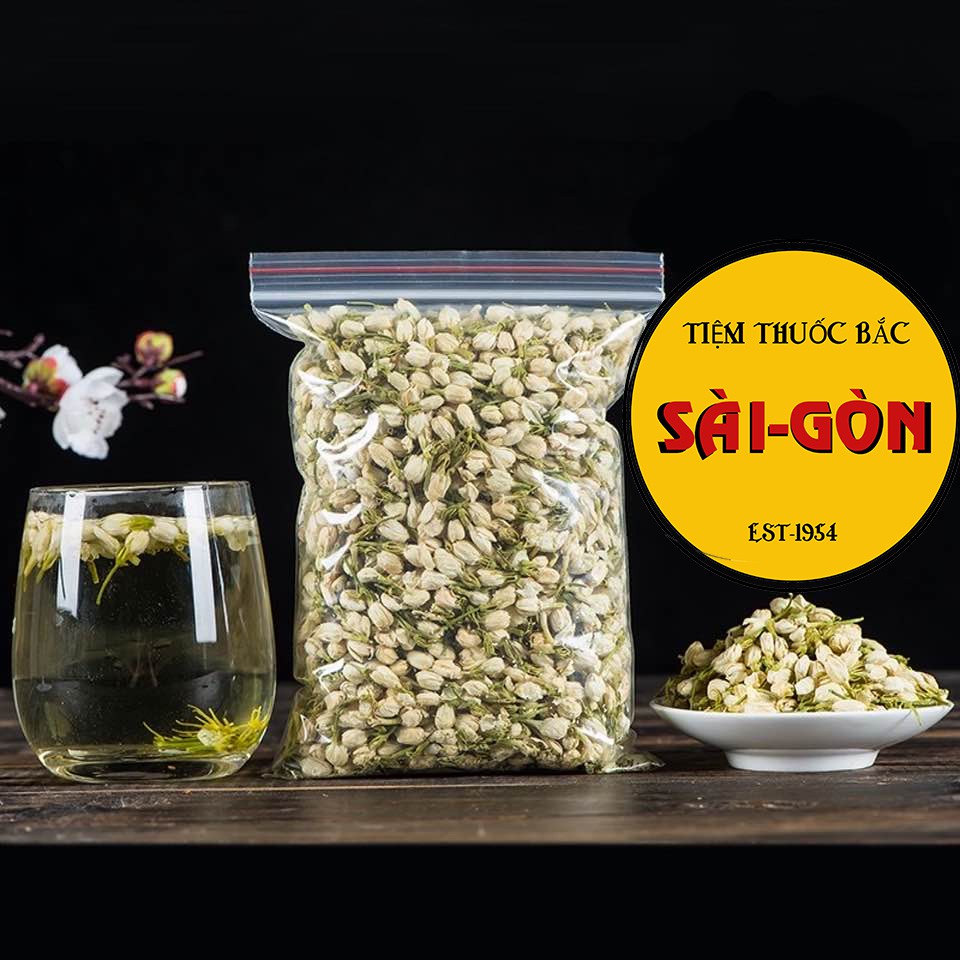 Hoa Nhài - Hoa Lài (Nụ trắng, thơm, đẹp) 100g