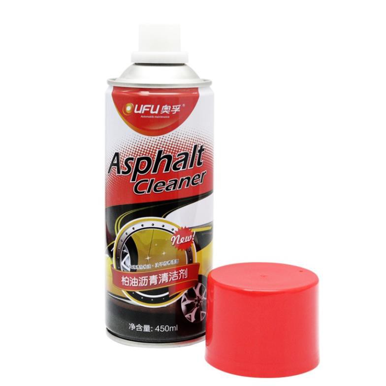 Chai xịt tẩy vết bẩn nhựa đường OUFU AF-1108 450ml - Nhập Khẩu Chính Hãng