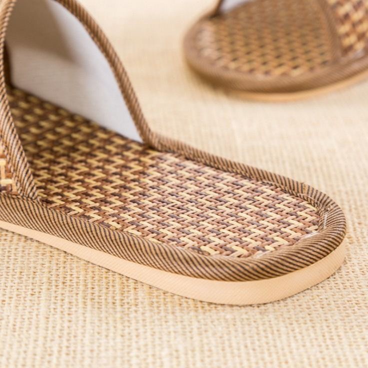 Dép Cói Đi Trong Nhà, Văn Phòng Siêu Rẻ Đẹp, Mềm Mại Mát Chân Chống Trơn Trượt -2273 Siêu Thị 24/7