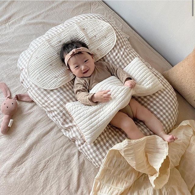 Đệm Ngủ Thông Minh Cotton Chần Bông Cao Cấp Cho Bé Baby Dreams