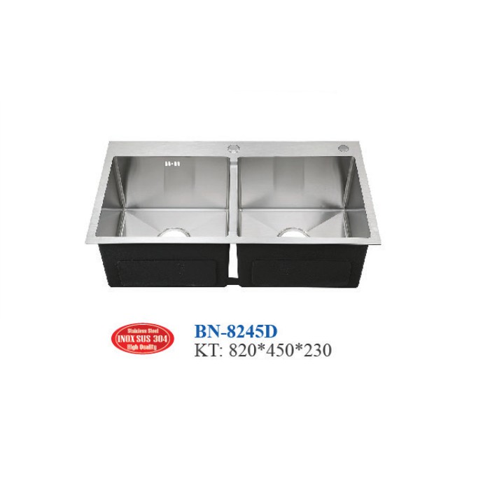 Bồn rửa chén INOX SUS 304 - BN-8245D