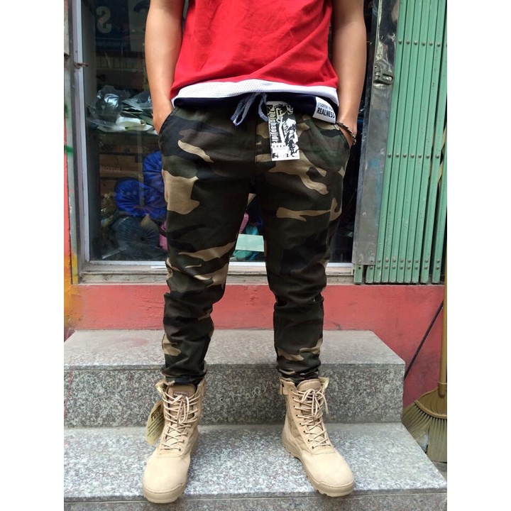 Quần jogger kaki Lính Nam Nữ Siêu Đẹp Hot Trend