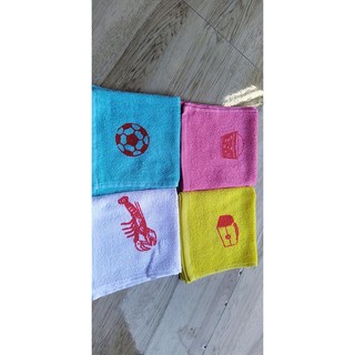 combo 10 khăn trắng mầm non cho bé