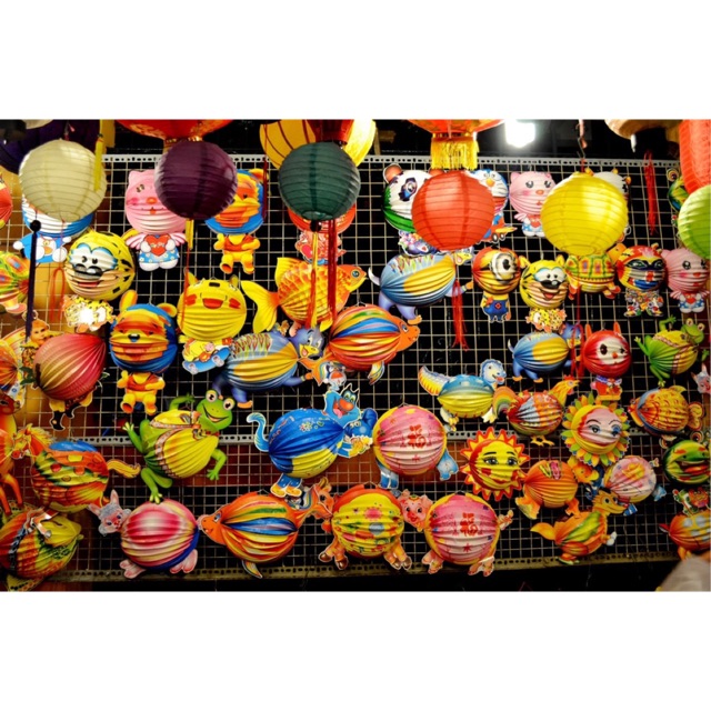 &lt;GIÁ SỈ&gt; 200 Lồng Đèn Trung Thu Hình Thú Size Trung