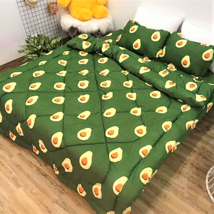 Chăn Phao Siêu Nhẹ Trần Bông Cao Cấp, Họa Tiết Sinh Động