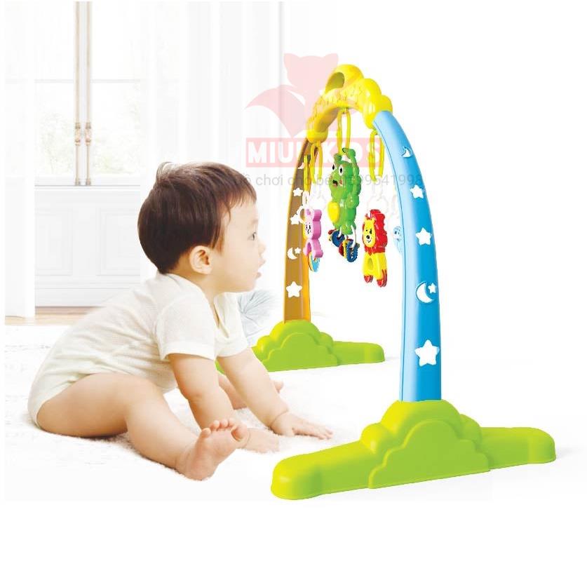 Đồ ChơI Sơ Sinh Antona  Kệ Cầu Vồng Phiên Bản Âm Thanh Có Nhạc Ru Cho Bé Từ 0-9 th Tuổi
