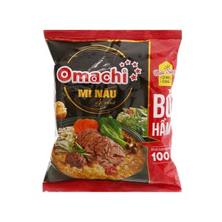 MÌ NẤU 4 PHÚT OMACHI VỊ BÒ HẦM GÓI 100G