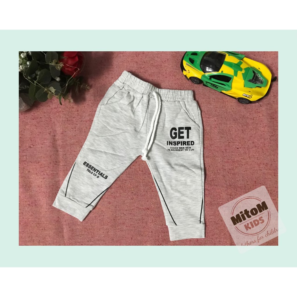 Quần dài cotton bé trai &amp; gái ♥️ FREESHIP ♥️ Chất thun cotton lưới cá mềm mịn, đường may chắc chắn, giữ ấm cho bé