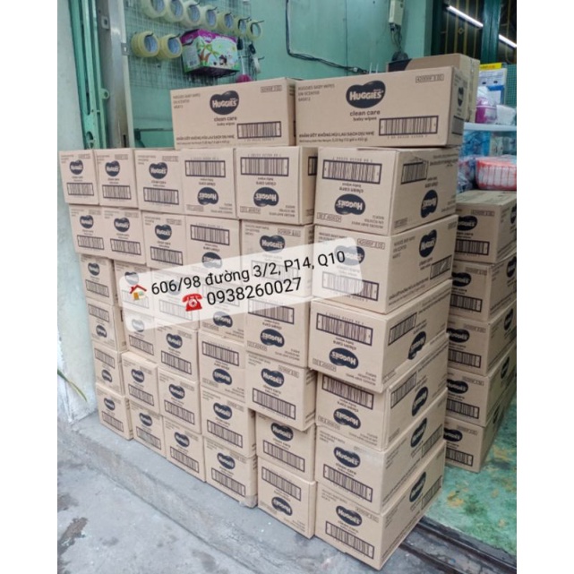 Khăn ướt Huggies Không mùi 80 tờ mới