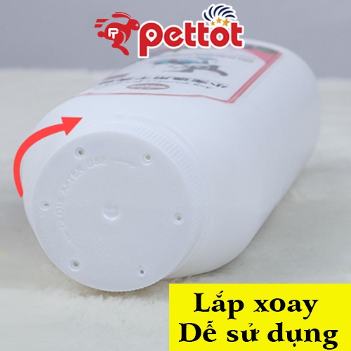 Phấn tắm khô cho thỏ, hamster, bọ ú , nhím cảnh cao cấp Thương hiệu