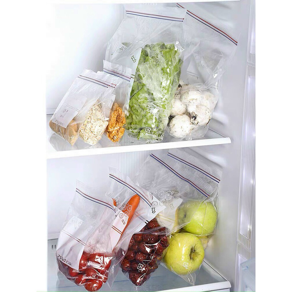 SET 3 HỘP TÚI ZIP ĐỰNG THỰC PHẨM NHIỀU KÍCH CỠ TIỆN DỤNG (70 CHIẾC).