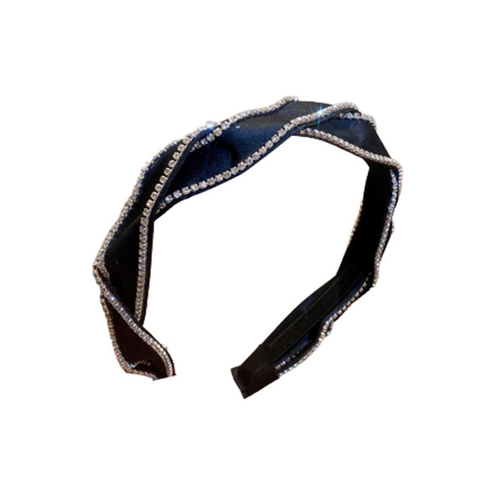 Băng Đô Cài Tóc Đính Đá Zircon WMES15H Phong Cách Vintage Chống Trượt Thời Trang Cho Nữ|Băng Đô Cài Tóc Cho Nữ