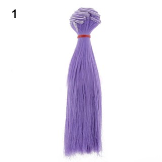 Tóc giả cho búp bê dài 15cm