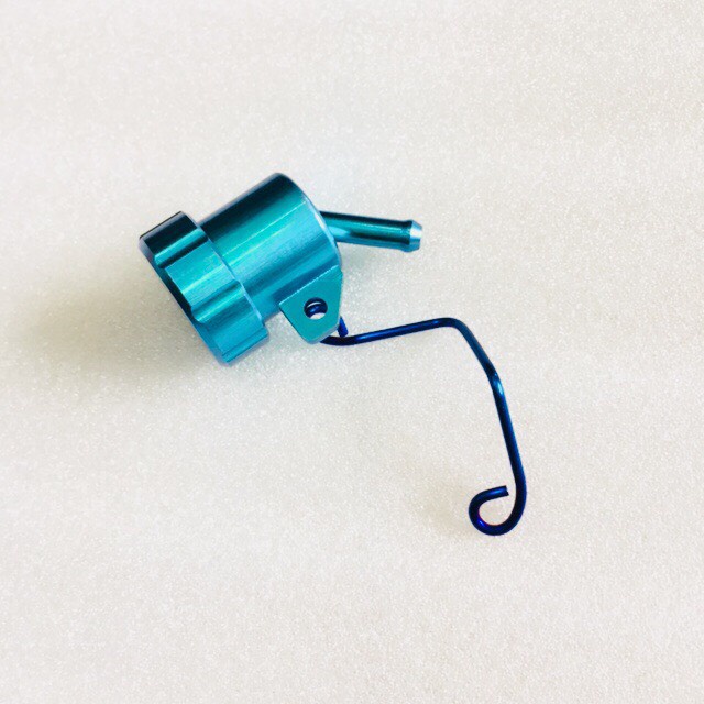 Bình dầu Titan GR5 gắn các dòng xe( Tặng kèm pát titan)