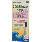 Ospay Baby Giúp ngăn ngừa và hỗ trợ điều trị viêm mũi, ngạt mũi, sổ mũi, viêm xoang