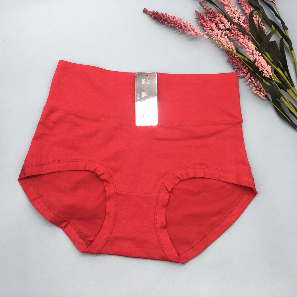 Quần lót nữ cotton cạp cao , 85cm đến 90cm quần cạp cao cho người béo bụng 3154 không gian eva KGE | BigBuy360 - bigbuy360.vn