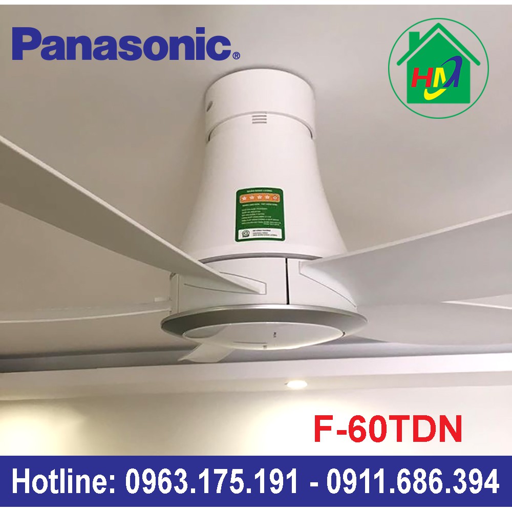 Quạt Trần 5 Cánh Điều Khiển Từ Xa Panasonic F-60TDN