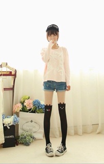 Quần tất giả boot cat