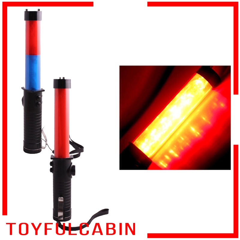Gậy đèn LED cảnh báo giao thông trên đường