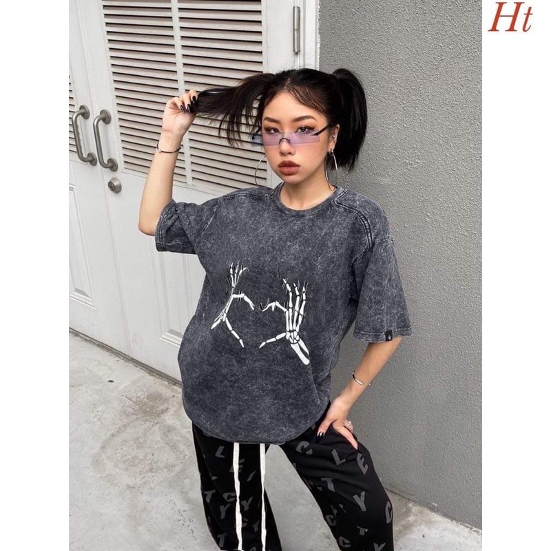 Áo loang bàn tay tim HT12