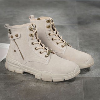 [Bs107] Giày cao cổ nam da bò thật cao cấp