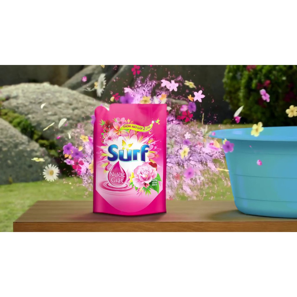 NƯỚC GIẶT SUFT CỎ HOA/ SƯƠNG MAI 3,8kg