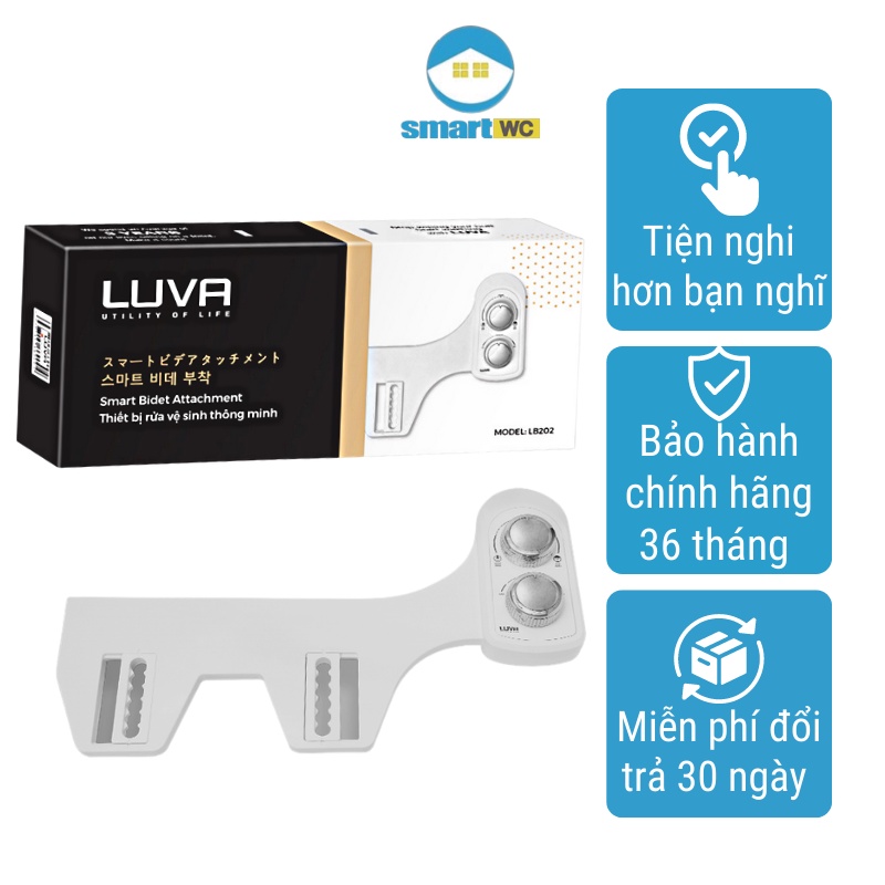 Vòi rửa vệ sinh thông minh Luva Bidet LB202