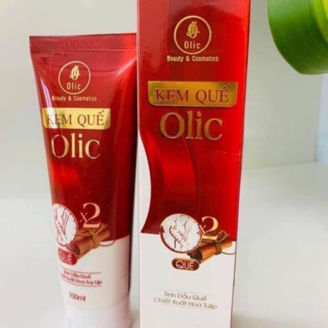 kem Tan Mỡ Olic - Kem Quế - Gel Săn Chắc Quế 100G Chính Hãng - Date Mới