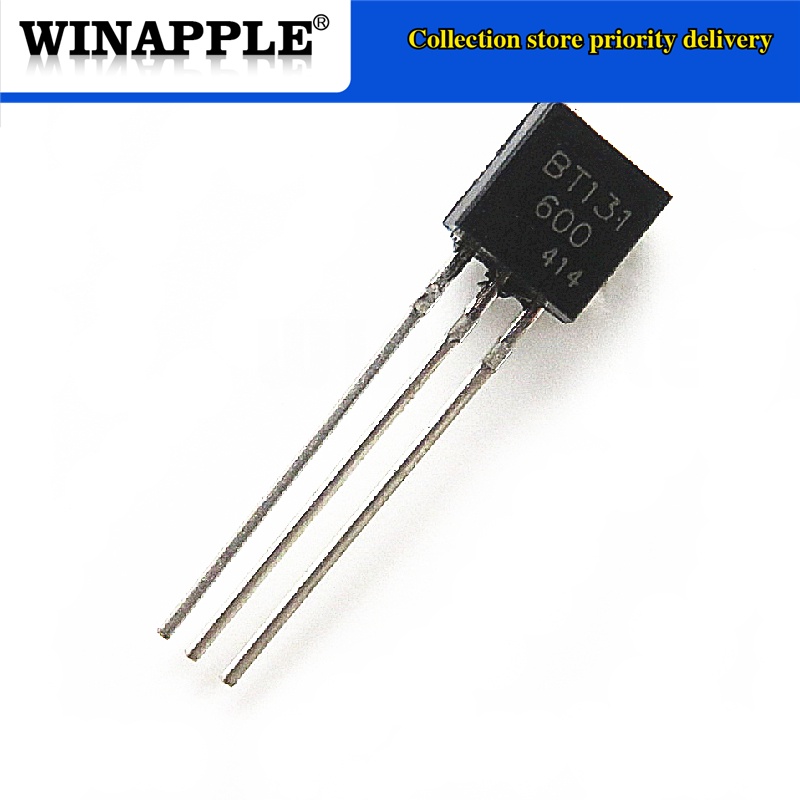 Bộ 50 Linh Kiện Điện Tử BT131-600 BT131 TO-92 Triacs 600V 1A