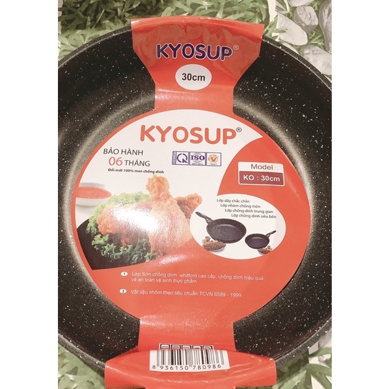 Chảo Đá chống Dính KyoSup Hàng nội địa Nhật. Dùng Cho Bếp Ga.Bếp Từ.Bếp Hồng Ngoại