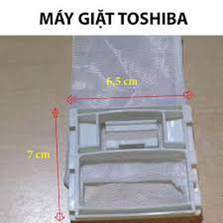 Túi lọc máy giặt Toshiba vuông  cho máy 8kg - 9kg ( hàng chính hãng)