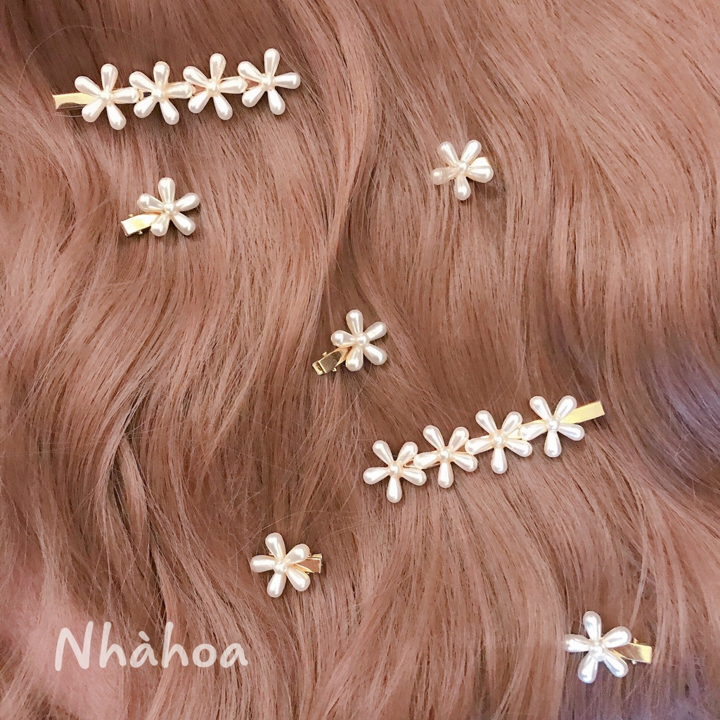 Kẹp Bông Hoa Xinh Yêu Cho Mái Tóc