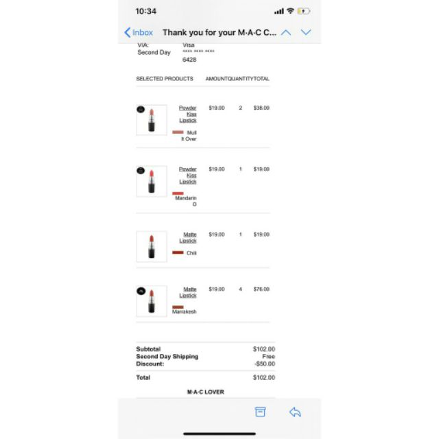 Son mac chính hãng MAC Powder Kiss | BigBuy360 - bigbuy360.vn