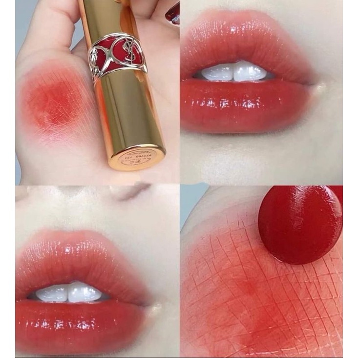 Vỉ Sample Son YSL Rouge Volupte Shine 122-130-131