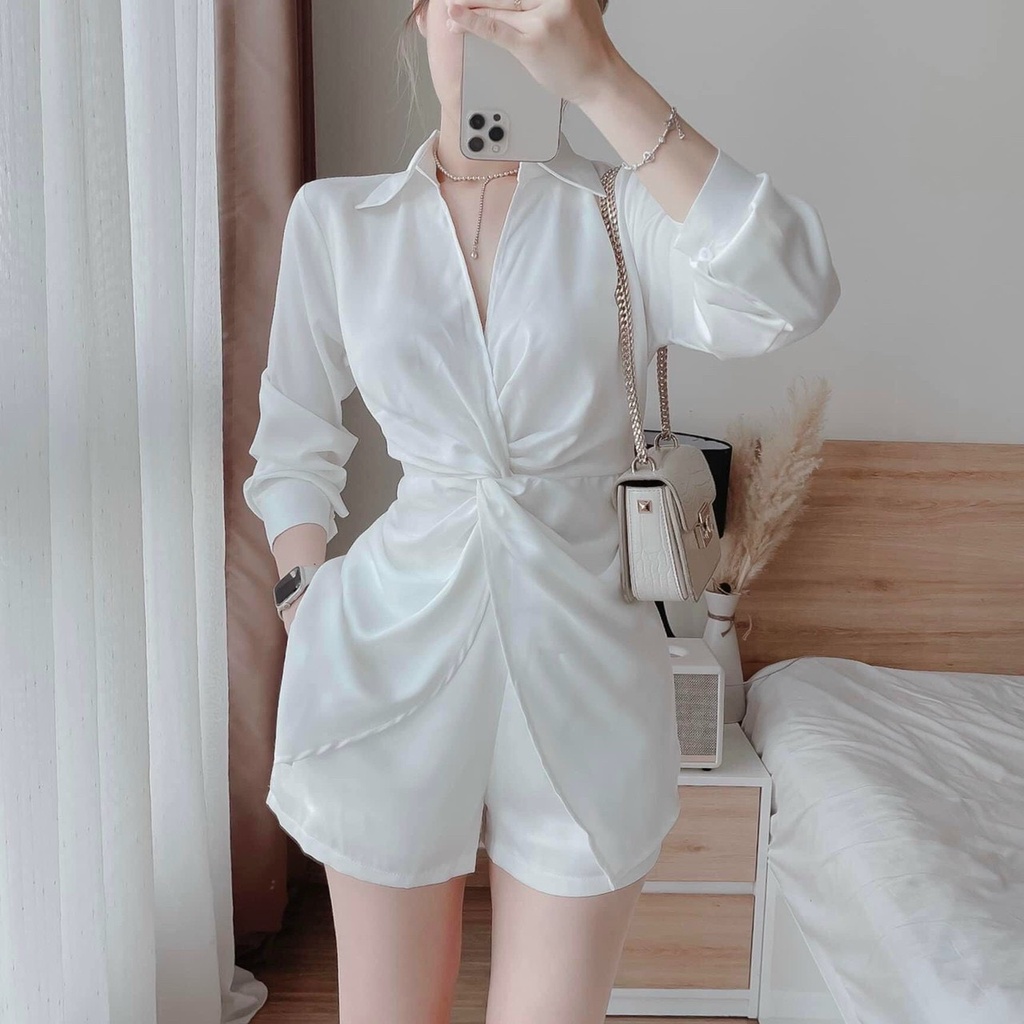 Sét đồ bộ nữ tuyết nhung cổ áo sơ mi 2 màu tôn dáng trẻ trung sang trọng thanh lịch siêu xinh,dạo phố, dự tiệc