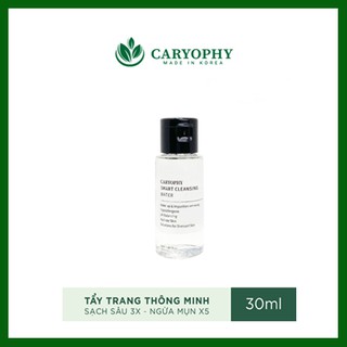 Nước tẩy Trang Thông Minh Caryophy Không chứa Cồn Smart Cleansing Water 30ml