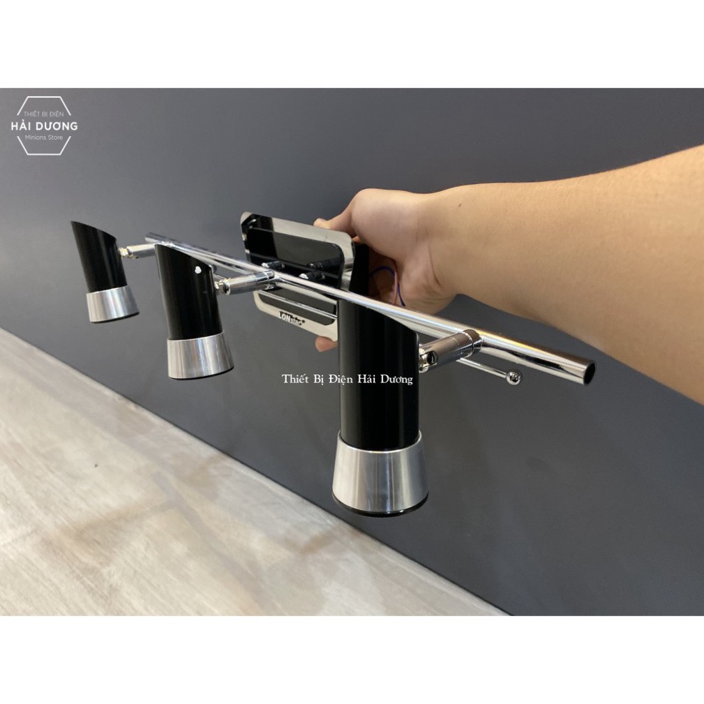 Đèn Soi Tranh - Đèn Rọi Gương Led  8149/3 15w Ánh Sáng Vàng - Điều Chỉnh Hướng Chiếu Sáng Nhiều Góc