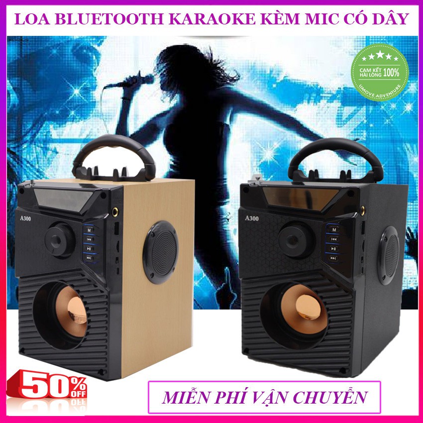 ☑️[Bảo Hành 1 Đổi 1]Loa Karaoke Bluetooth Công suất lớn, Loa Hát Karaoke Tặng Mic,Loa Kẹo Kéo,Loa Xách Tay Siêu Trầm Si