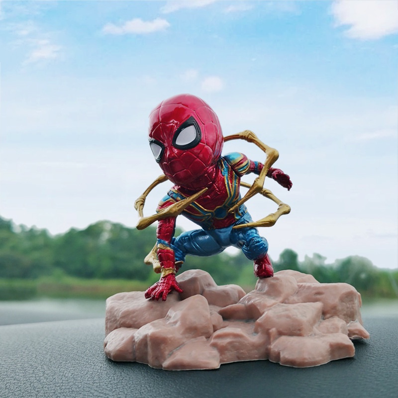 Mô hình người nhện Iron Spider Mini siêu đẹp dễ thương