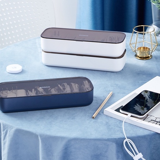 Hộp Đựng Dây Cáp Sạc Có Nắp Đậy Tiện Dụng