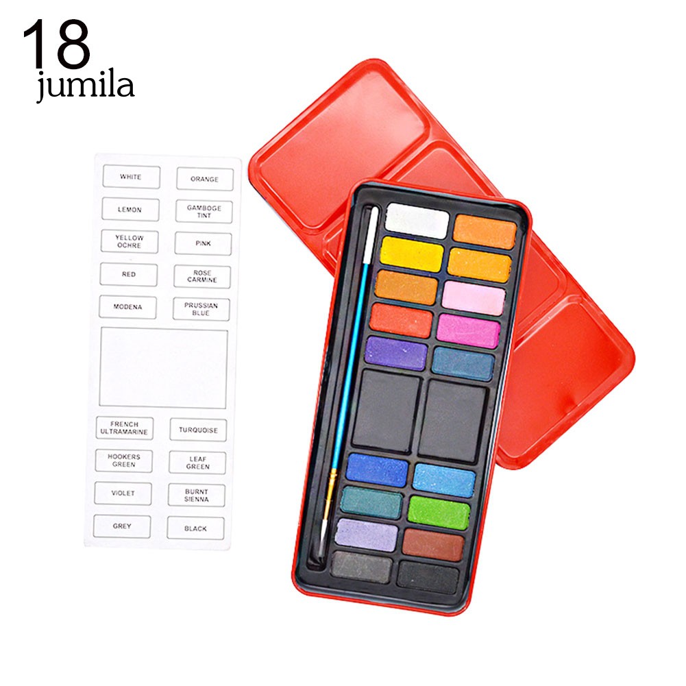 Set 12/18/24 Màu nước dùng vẽ tranh cho người mới bắt đầu